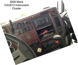 2009 Mack CXU613 Instrument Cluster