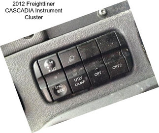 2012 Freightliner CASCADIA Instrument Cluster