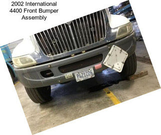 2002 International 4400 Front Bumper Assembly