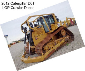 2012 Caterpillar D6T LGP Crawler Dozer