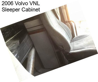 2006 Volvo VNL Sleeper Cabinet