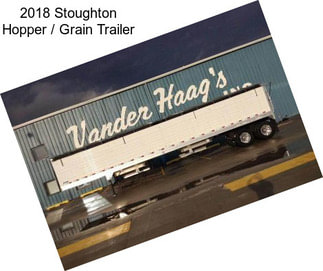 2018 Stoughton Hopper / Grain Trailer