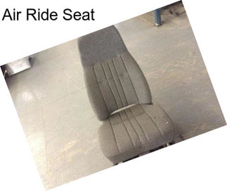 Air Ride Seat