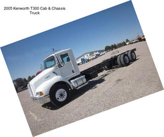 2005 Kenworth T300 Cab & Chassis Truck