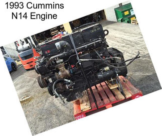 1993 Cummins N14 Engine