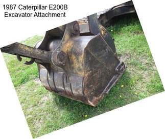 1987 Caterpillar E200B Excavator Attachment