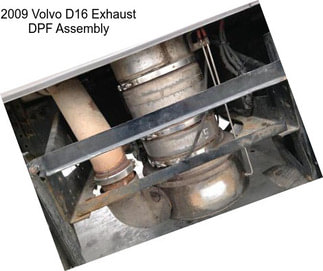 2009 Volvo D16 Exhaust DPF Assembly