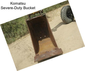 Komatsu Severe-Duty Bucket