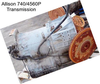 Allison 740/4560P Transmission