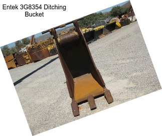 Entek 3G8354 Ditching Bucket