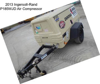 2013 Ingersoll-Rand P185WJD Air Compressor