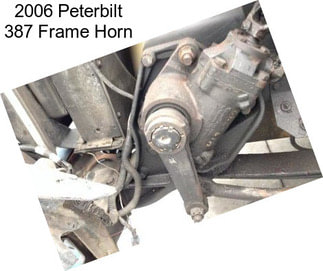 2006 Peterbilt 387 Frame Horn