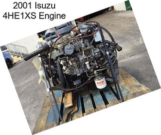 2001 Isuzu 4HE1XS Engine