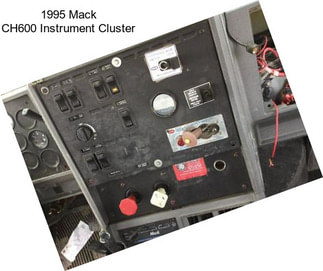 1995 Mack CH600 Instrument Cluster