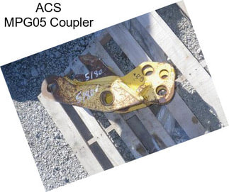 ACS MPG05 Coupler