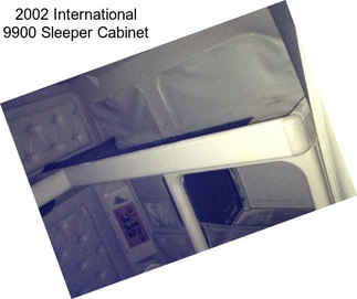 2002 International 9900 Sleeper Cabinet