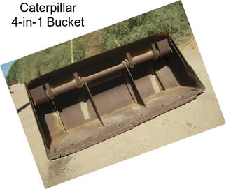 Caterpillar 4-in-1 Bucket