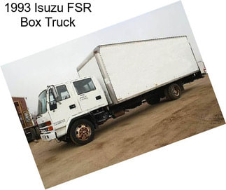 1993 Isuzu FSR Box Truck