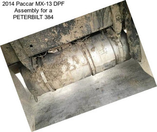 2014 Paccar MX-13 DPF Assembly for a PETERBILT 384