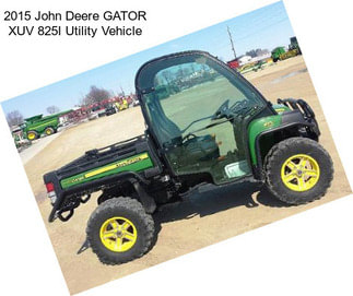 2015 John Deere GATOR XUV 825I Utility Vehicle