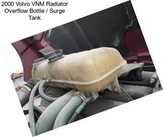 2000 Volvo VNM Radiator Overflow Bottle / Surge Tank