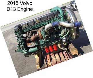 2015 Volvo D13 Engine