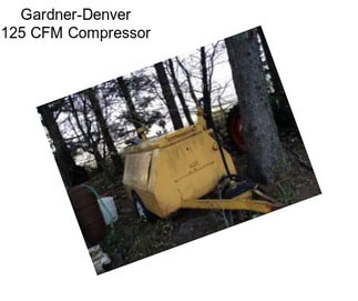 Gardner-Denver 125 CFM Compressor