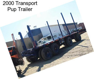 2000 Transport Pup Trailer