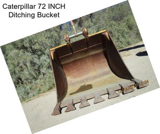 Caterpillar 72 INCH Ditching Bucket