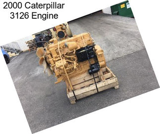 2000 Caterpillar 3126 Engine