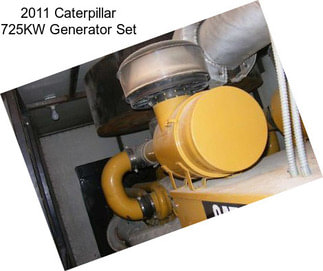 2011 Caterpillar 725KW Generator Set