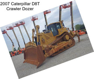 2007 Caterpillar D8T Crawler Dozer