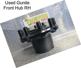 Used Gunite Front Hub RH