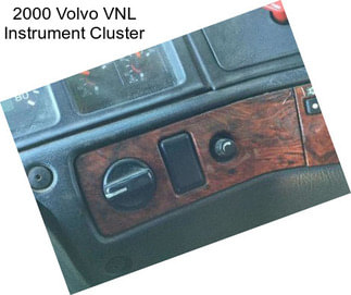 2000 Volvo VNL Instrument Cluster