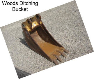 Woods Ditching Bucket