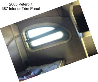 2005 Peterbilt 387 Interior Trim Panel