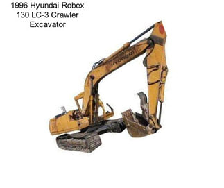 1996 Hyundai Robex 130 LC-3 Crawler Excavator