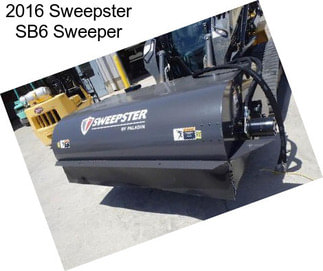 2016 Sweepster SB6 Sweeper