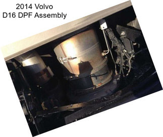 2014 Volvo D16 DPF Assembly