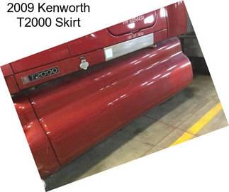 2009 Kenworth T2000 Skirt