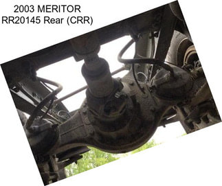 2003 MERITOR RR20145 Rear (CRR)