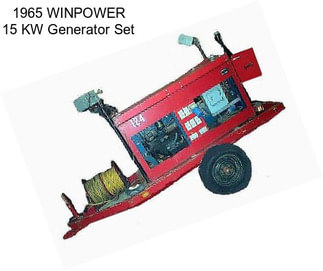 1965 WINPOWER 15 KW Generator Set