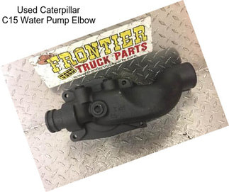 Used Caterpillar C15 Water Pump Elbow