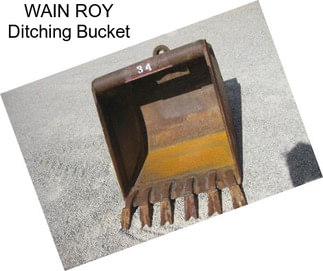 WAIN ROY Ditching Bucket