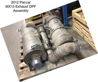 2012 Paccar MX13 Exhaust DPF Assembly