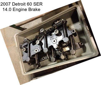 2007 Detroit 60 SER 14.0 Engine Brake