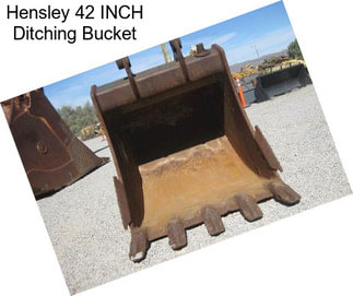 Hensley 42 INCH Ditching Bucket