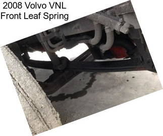 2008 Volvo VNL Front Leaf Spring