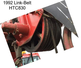 1992 Link-Belt HTC830