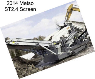 2014 Metso ST2.4 Screen